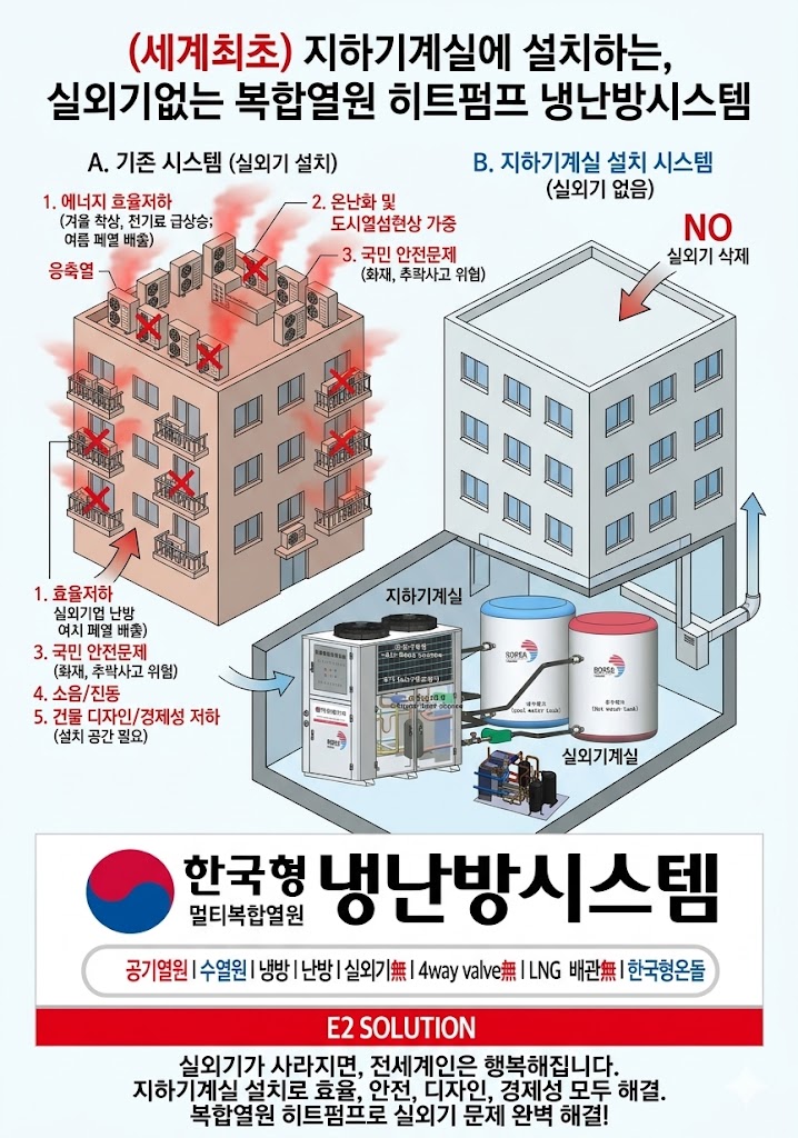 실외기 제거 기술