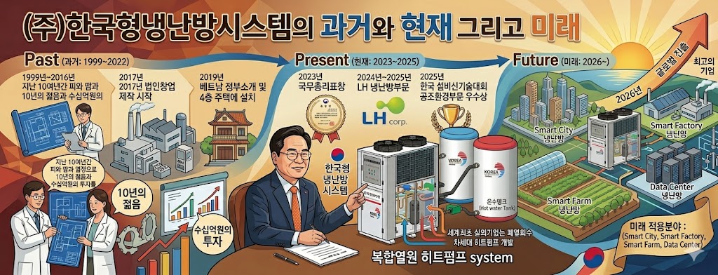 ㈜한국형냉난방시스템의 과거와 현재 그리고 미래